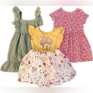 Lot of 3 Dresses 3T